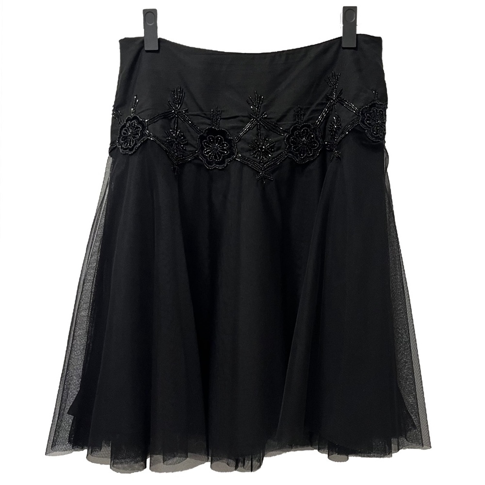 Vintage Liquid Y2K low rise tulle skirt size 6